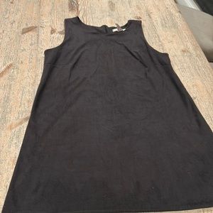 Junior medium mini dress a soft suede like